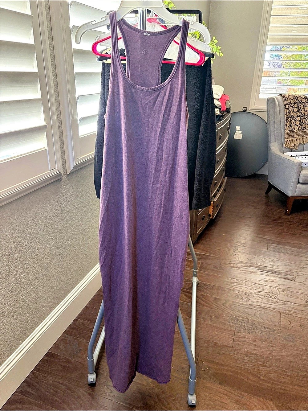 Lululemon All Aligned Midi Dress in Purple